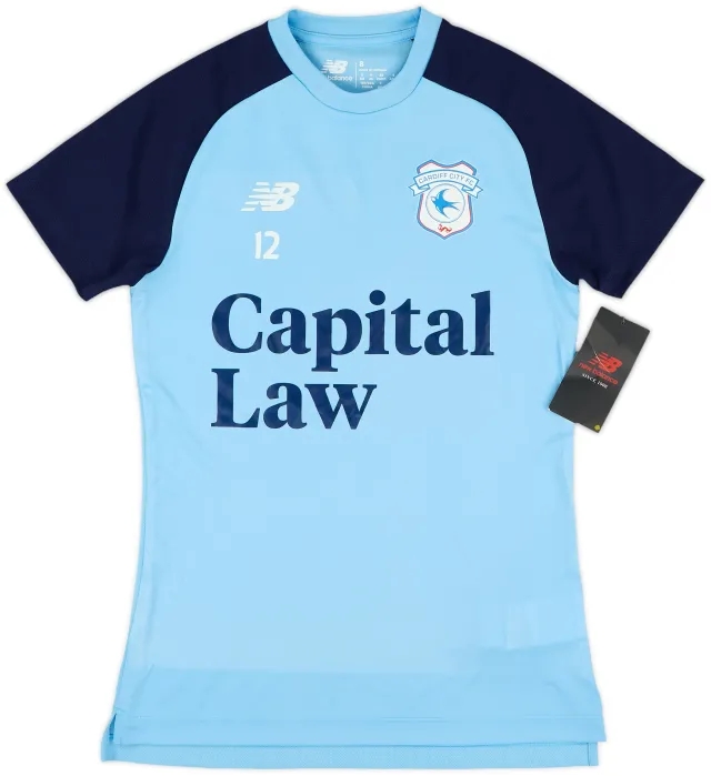 2022-23 Cardiff New Balance Player Issue Training Shirt #12 (Women's S)