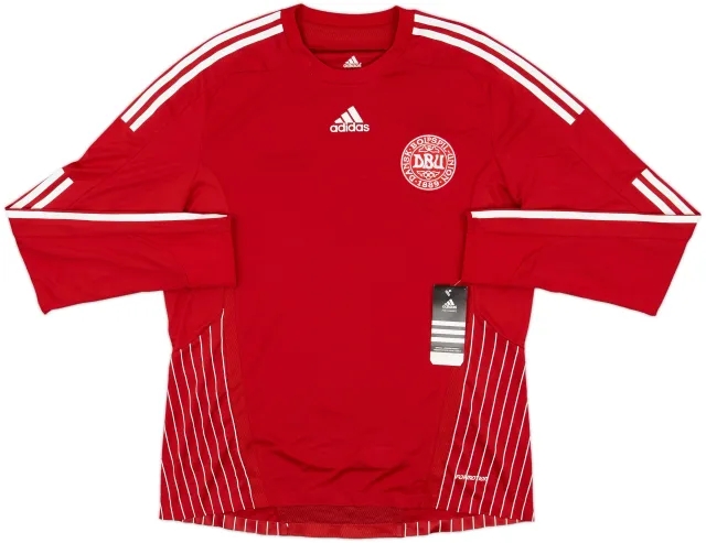 2007-10 Denmark Player Issue Home L/S Shirt (L)