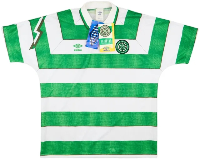 1991-92 Celtic Home Shirt (XL)