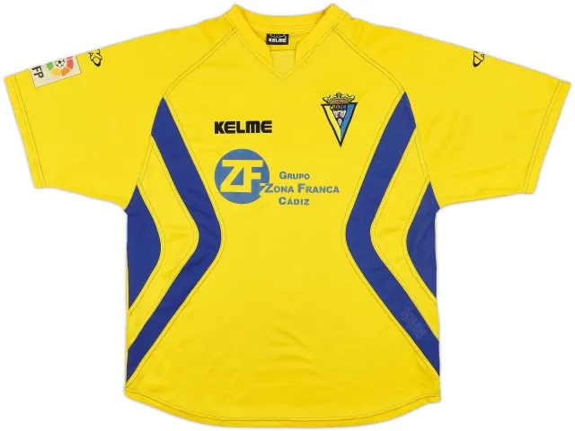 2003-04 Cadiz Home Shirt - 8/10 - (M)