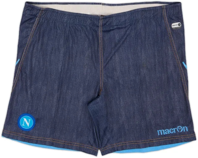 2014-15 Napoli Away Shorts - 6/10 - (M)