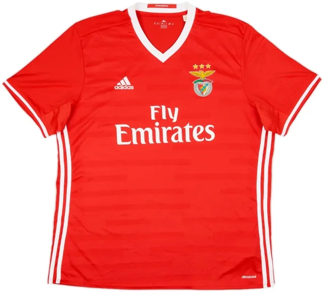 2016-17 Benfica Home Shirt - 7/10 - (XL)