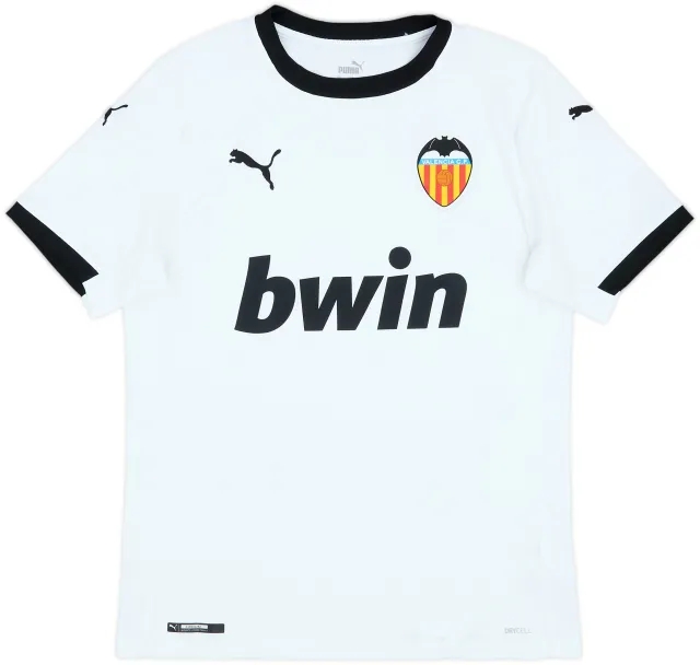 2020-21 Valencia Home Shirt - 8/10 - (S)