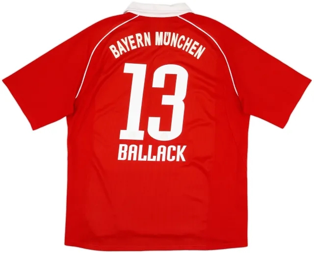 adidas Bayern Munich Mens SS Home Shirt 2005/06
