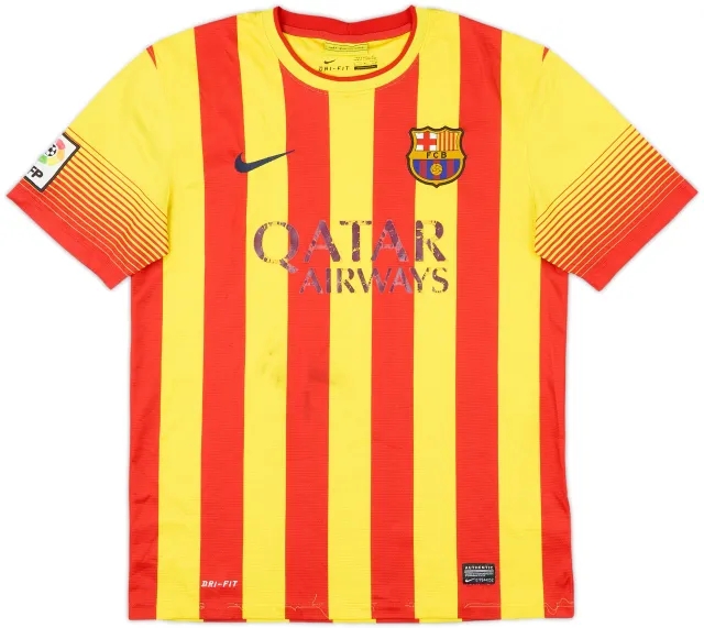 2013-15 Barcelona Away Shirt - 4/10 - (M)