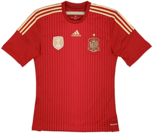2013-15 Spain Home Shirt - 10/10 - (M)
