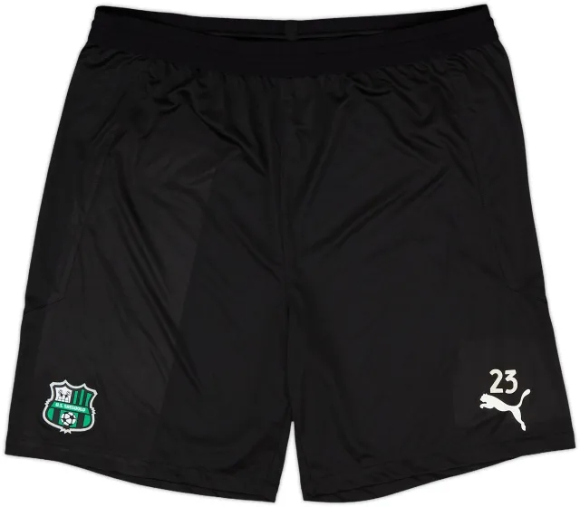 2021-22 Sassuolo Player Issue Puma Training Shorts #23 - 9/10 - (L)