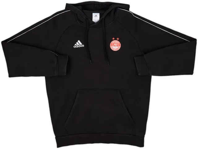 2018-19 Aberdeen adidas Hooded Sweat Top - 8/10 - (M)