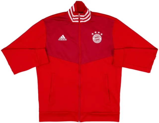 2018-19 Bayern Munich adidas Track Jacket - 8/10 - (L)
