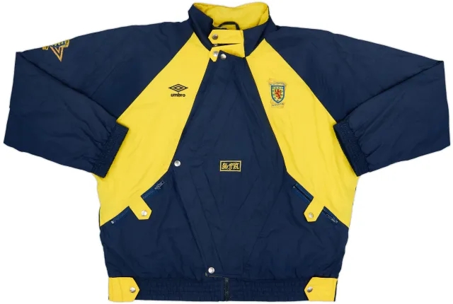 1990-92 Scotland Umbro Track Jacket - 7/10 - (M)