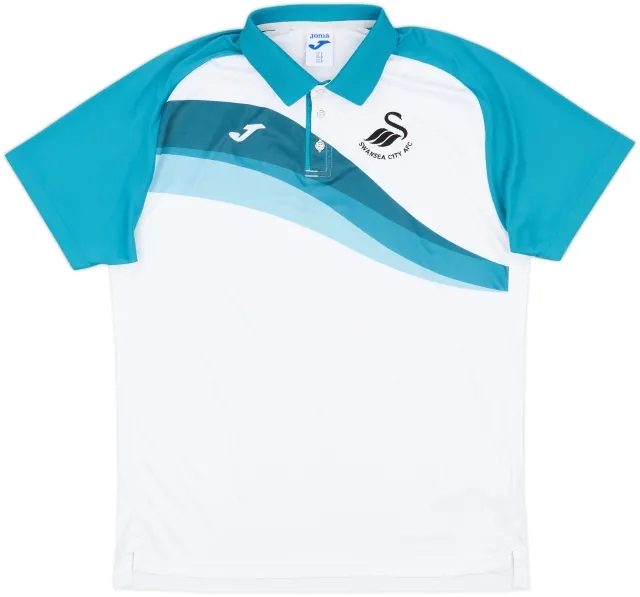 2017-18 Swansea Joma Polo Shirt - 8/10 - (L)