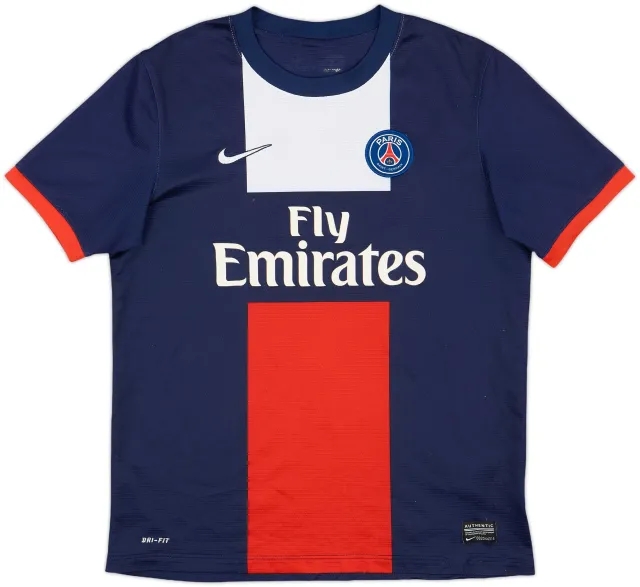 2013-14 Paris Saint-Germain Home Shirt - 7/10 - (XL.Boys)