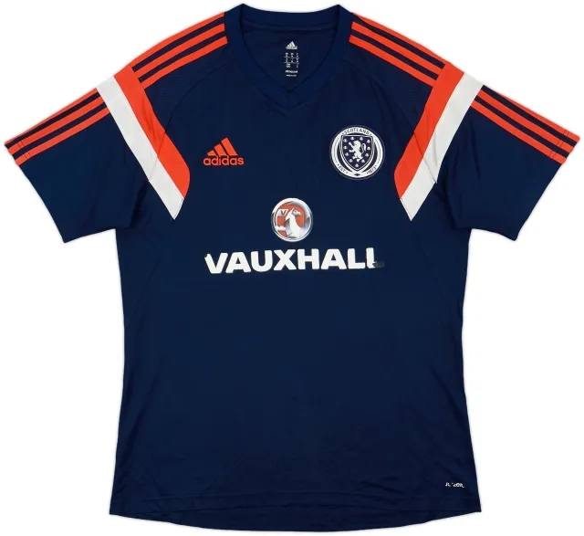 2013-14 Scotland adizero Training Shirt - 5/10 - (M)