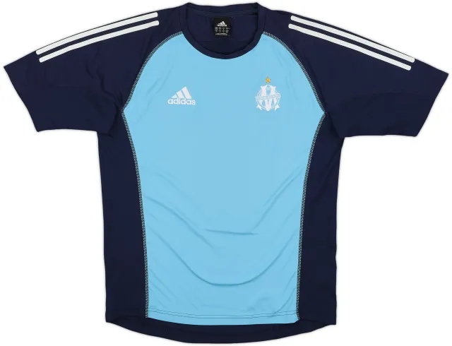 2002-03 Olympique Marseille adidas Training Shirt - 7/10 - (S/M)