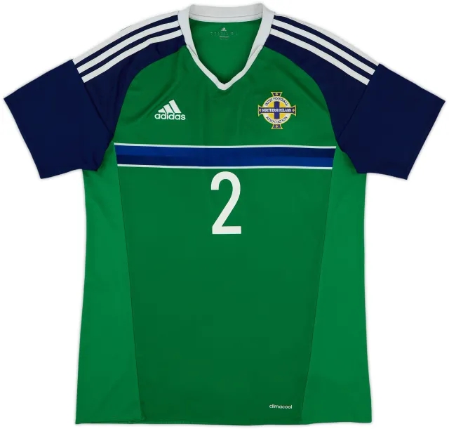 2016-17 Northern Ireland Home Shirt #2 - 5/10 - (M)