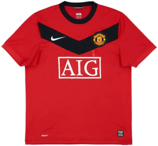 2009-10 Manchester United Home Shirt - 5/10 - (M)