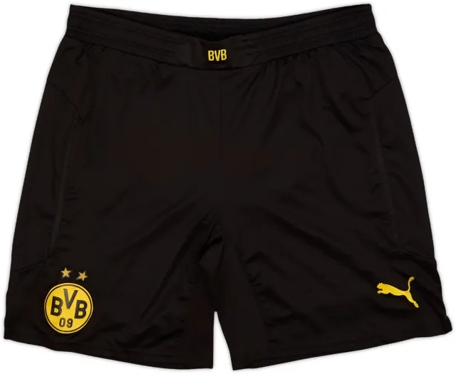 2013-14 Borussia Dortmund Home Shorts - 9/10 - (M)