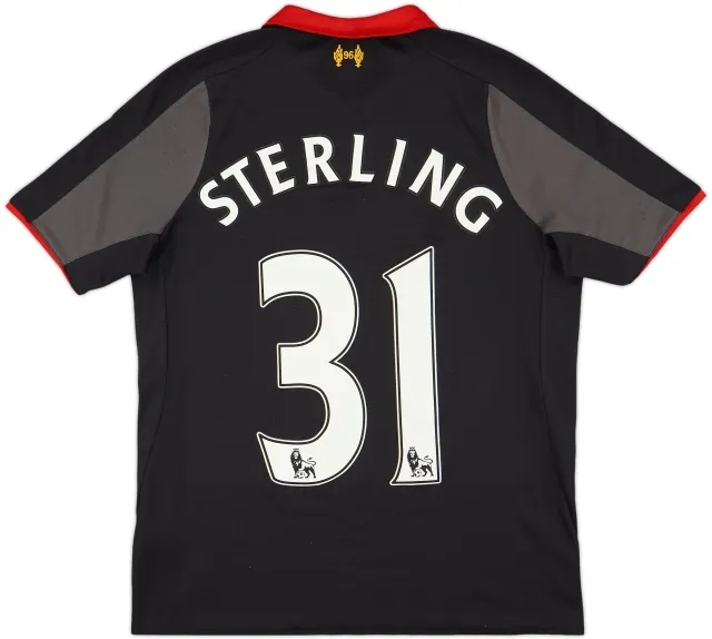 2014-15 Liverpool Third Shirt Sterling #31 - 6/10 - (XL.Boys)
