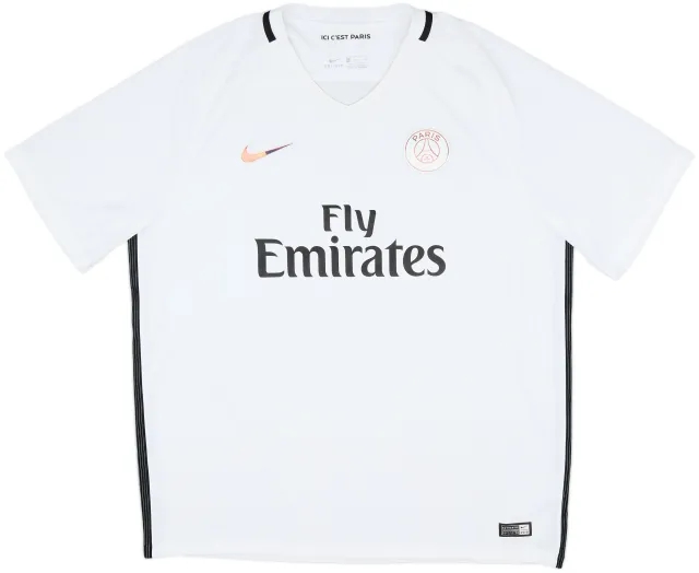 2016-17 Paris Saint-Germain Authentic Third Shirt - 9/10 - (XXL)