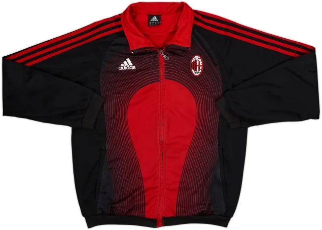 2006-07 AC Milan adidas Track Jacket - 8/10 - (M/L)