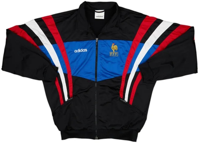 1996-98 France adidas Track Jacket - 9/10 - (L)