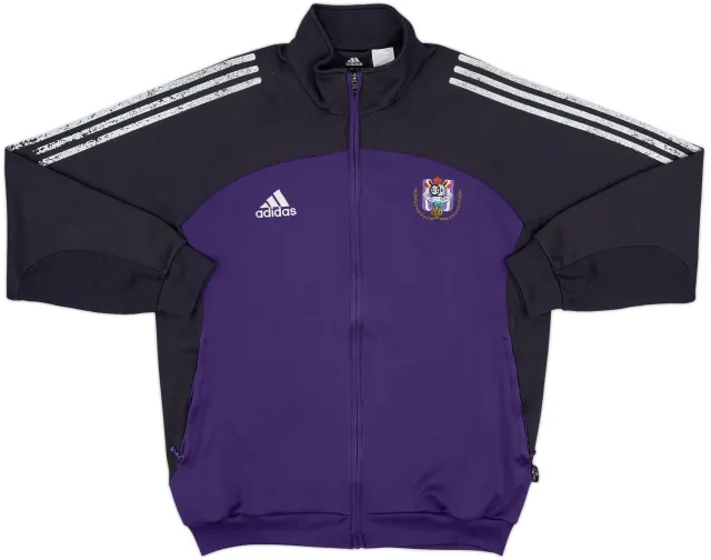2002-03 Anderlecht adidas Track Jacket - 6/10 - (L)
