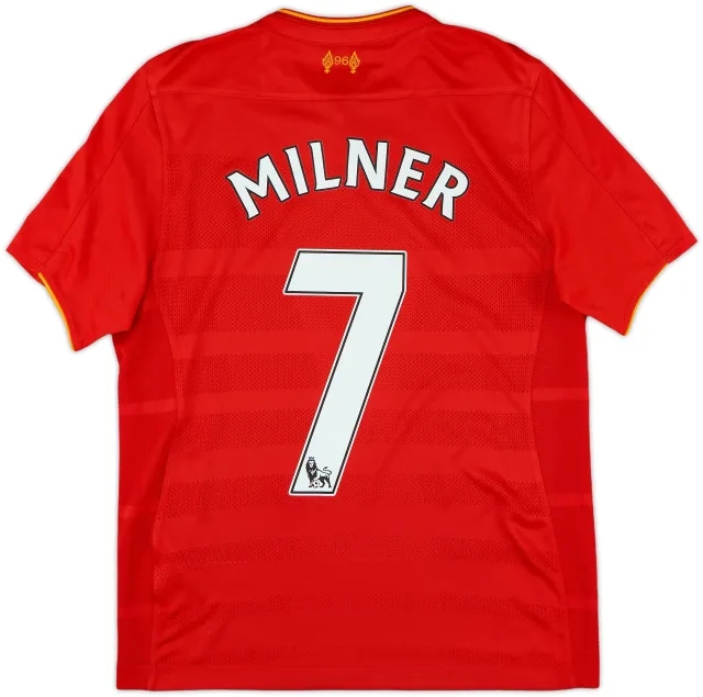 2016-17 Liverpool Home Shirt Milner #7 - 10/10 - (L.Boys)