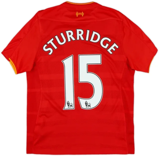 2016-17 Liverpool Home Shirt Sturridge #15 - 9/10 - (L.Boys)