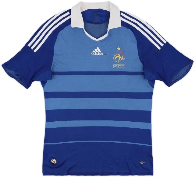 adidas France Mens SS Home Shirt 2008