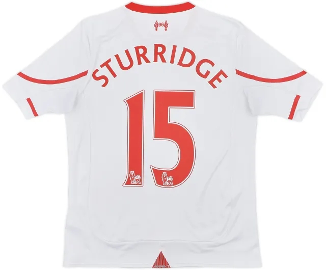 2015-16 Liverpool Away Shirt Sturridge #15 - 7/10 - (L.Boys)