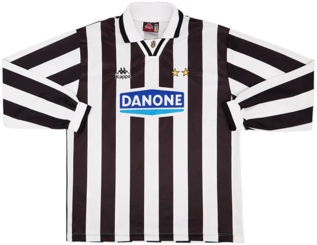 1994-95 Juventus Home L/S Shirt - 5/10 - (XL)