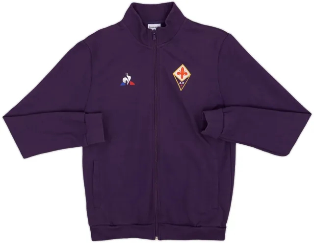 2018-19 Fiorentina Le Coq Sportif Track Jacket - 8/10 - (M)