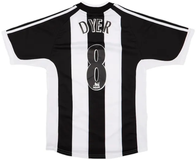 2001-03 Newcastle Home Shirt Dyer #8 - 8/10 - (S)