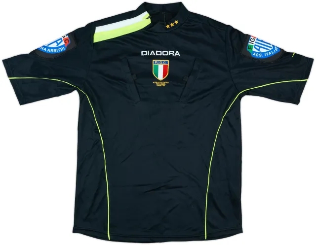 2005-07 Italy Diadora Referee Shirt - 7/10 - (M)