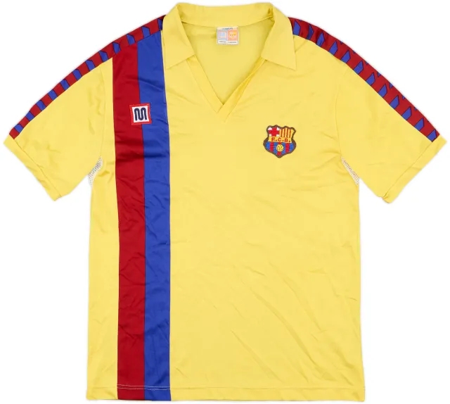 1984-89 Barcelona Away Shirt - 10/10 - (M)