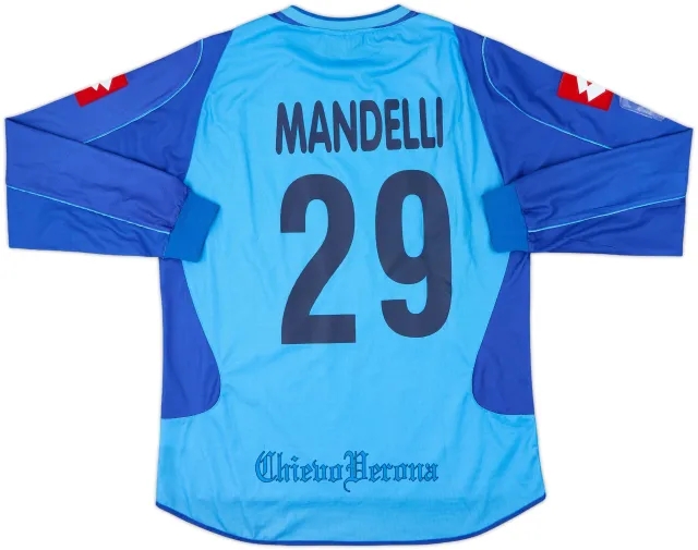 2004-05 Chievo Verona Third L/S Shirt Mandelli #29 - 7/10 - (XL)