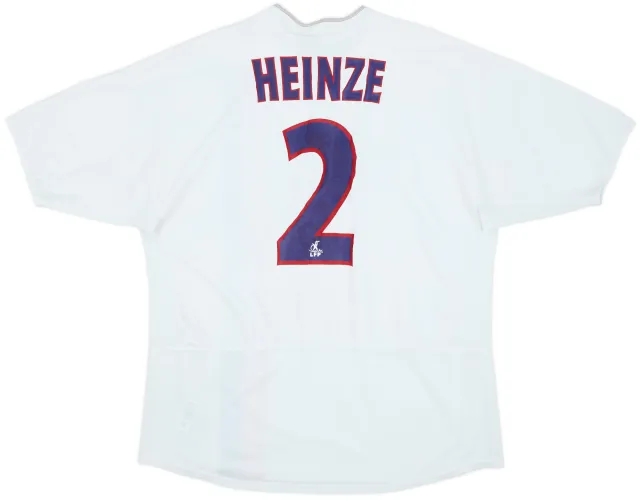 2002-03 Paris Saint-Germain Away Shirt Heinze #2 - 5/10 - (XL)