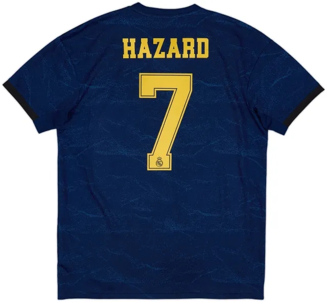 2019-20 Real Madrid Away Shirt Hazard #7 - 10/10 - (L)