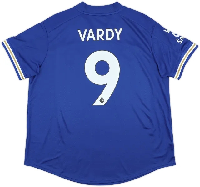 2020-21 Leicester Home Shirt Vardy #9 (Women's XXL)