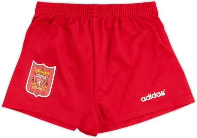 1995-96 Liverpool Home Shorts - 7/10 - (4-5 Years)