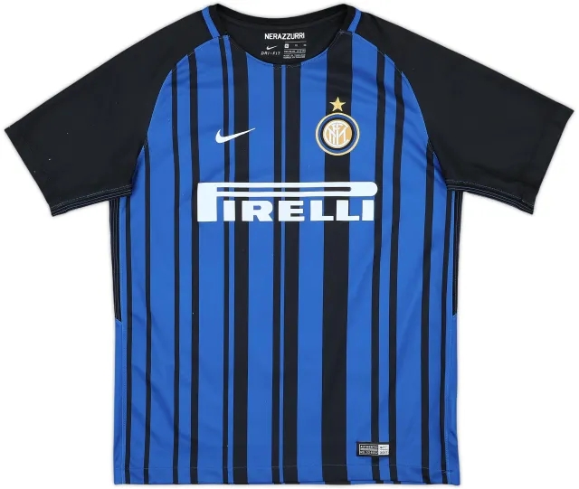 2017-18 Inter Milan Home Shirt - 7/10 - (XL.Boys)