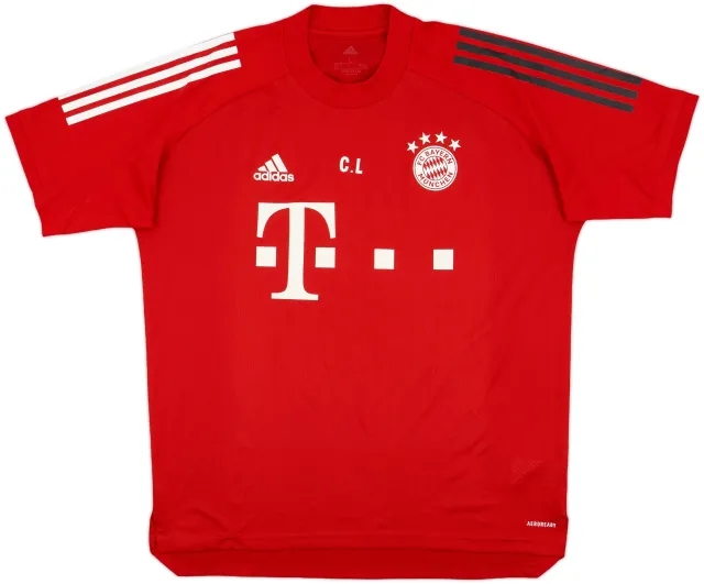 2020-21 Bayern Munich adidas Staff Issue Training Shirt C.L - 9/10 - (L)