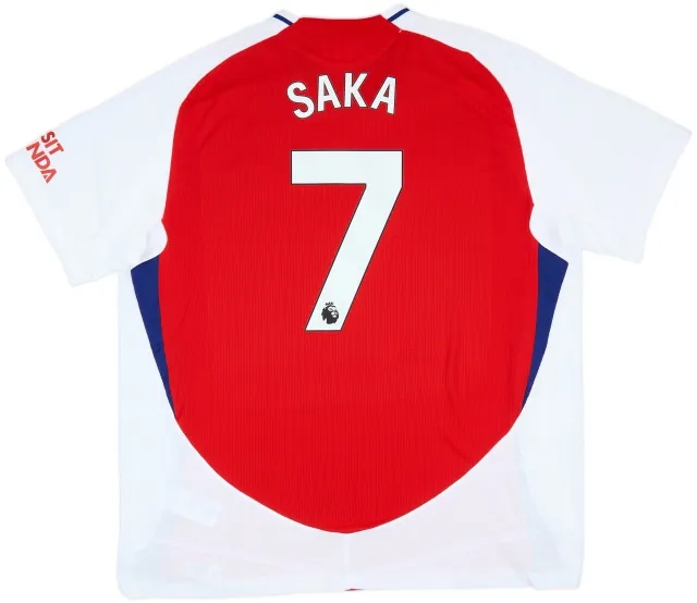 2024-25 Arsenal Authentic Home Shirt Saka #7 (XXL)