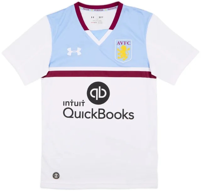 2016-17 Aston Villa Away Shirt - 10/10 - (S)