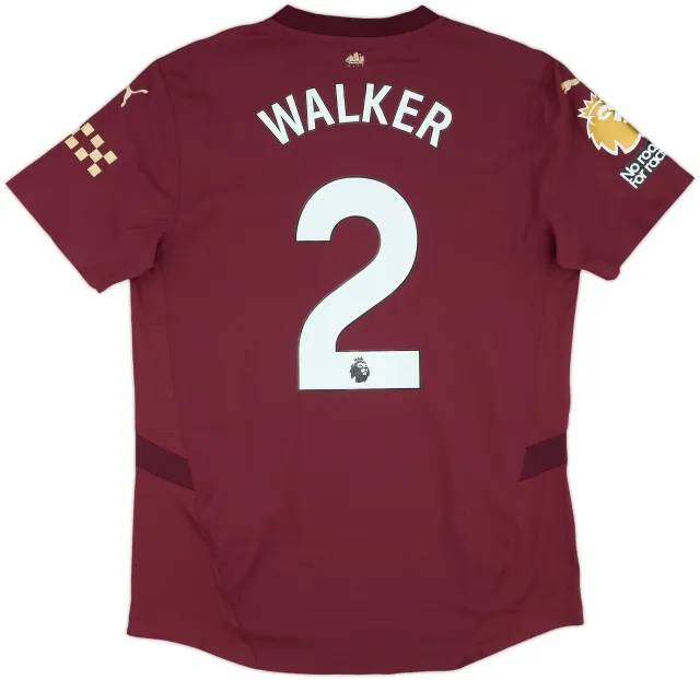 2024-25 Manchester City Match Issue Third Shirt Walker #2
