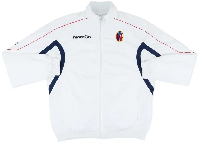 2015-16 Bologna Macron Track Jacket - 8/10 - (XL)