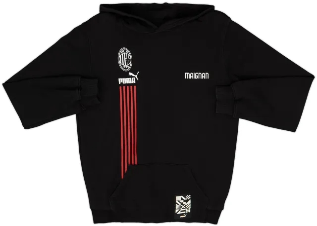 2020-21 AC Milan Puma Hooded Top - 8/10 - (XL.Boys)