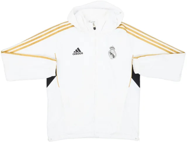 2011-12 Real Madrid adidas Hooded Track Jacket - 6/10 - (S)