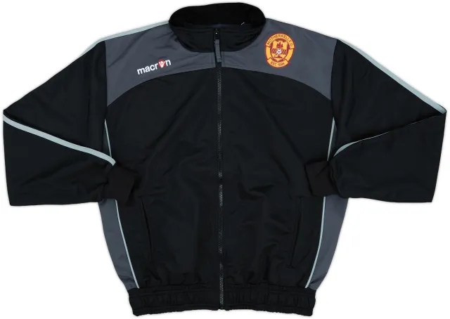 2014-15 Motherwell Macron Track Jacket - 8/10 - (S)