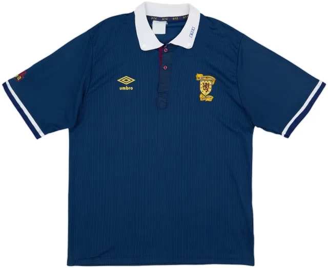 1988-91 Scotland Home Shirt - 10/10 - (L)